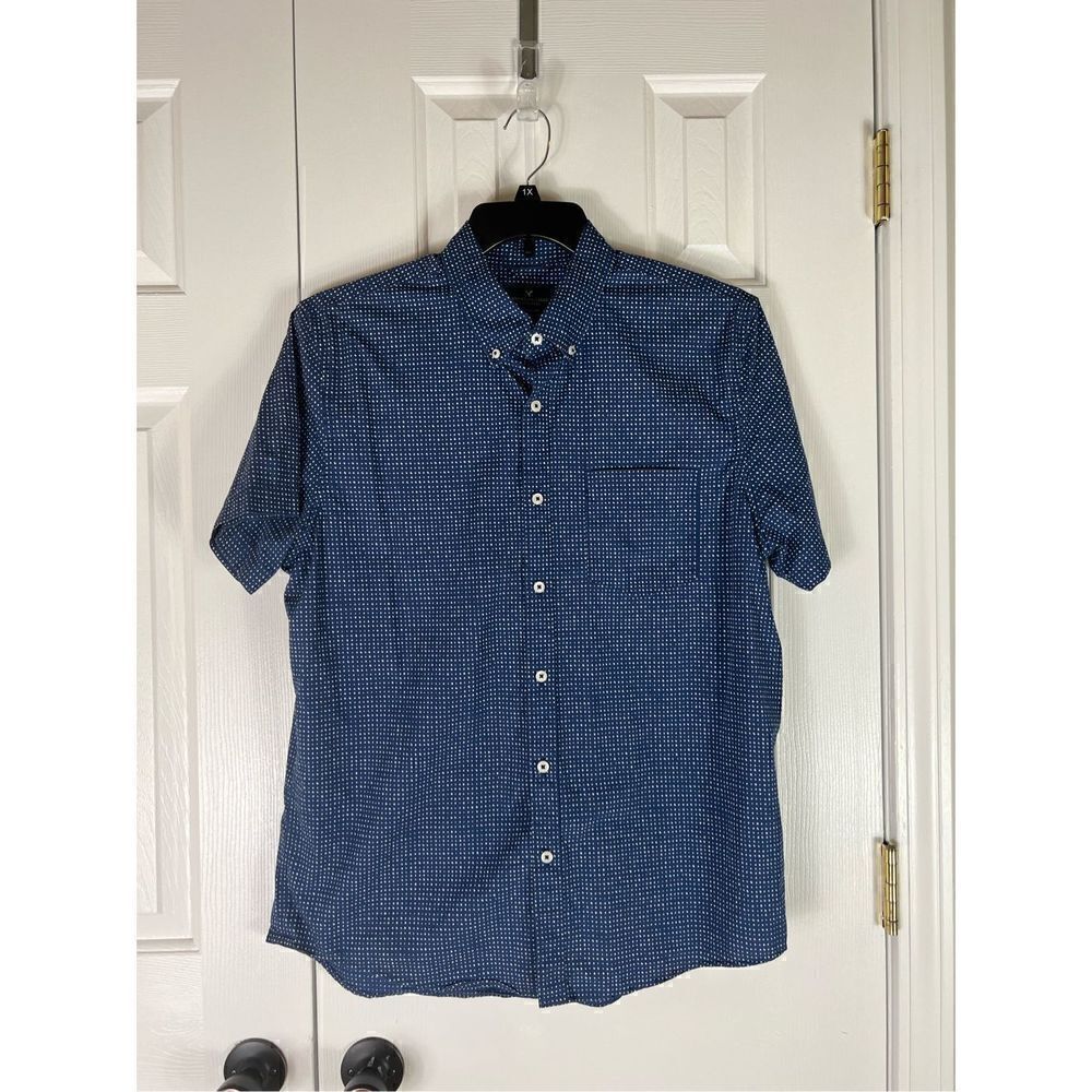 American Eagle Mens Seriously Soft Button Up Shirt Large